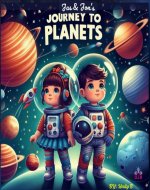 Jas and Jon's Journey to Planets: Planets book for kids (Jas & Jon 1) - Book Cover