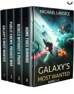 Galaxy's Most Wanted: Books 1-4 - Book Cover