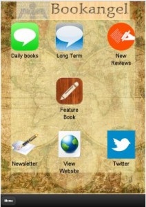 BookAngel App front page