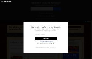 Bloglovin's Subscribe page